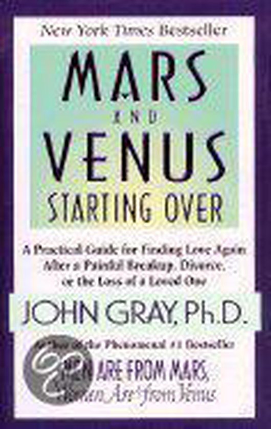 Mars and Venus Starting over - cover