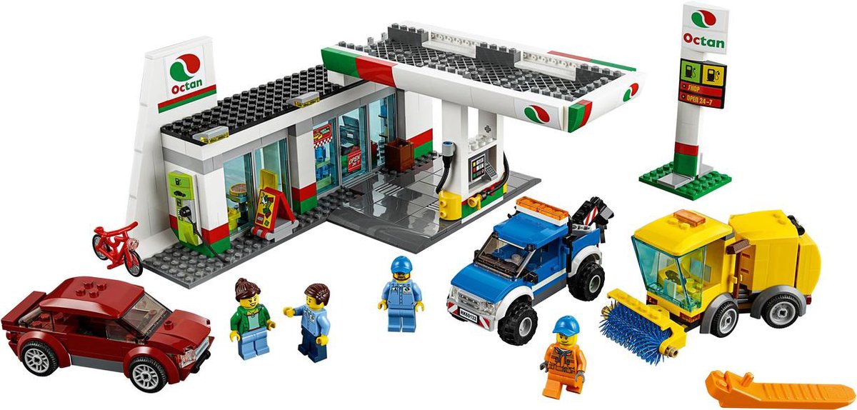 LEGO City Benzinestation - 60132 | bol