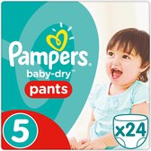 Pampers Baby-Dry Pants - Maat 5 (Junior) 12-17 kg - 24 Stuks - Luierbroekjes