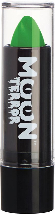 Een Moon Terror lippenstift in de kleur groen.