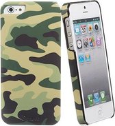 muvit iPhone 5 / 5S Camou Case Army White Plus Screenprotector
