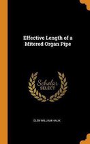 Effective Length of a Mitered Organ Pipe