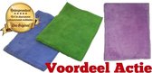 Nanodoek 3 stuks. Paars Voordeel verpakking