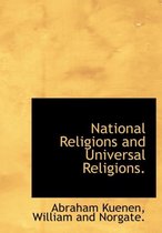National Religions and Universal Religions.