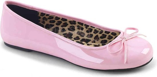 Pleaser Pink Label - ANNA-01 Ballerina - Paaldans schoenen - 47 Shoes - Roze