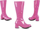Laarzen Retro - kinderen - neon roze - maat 32