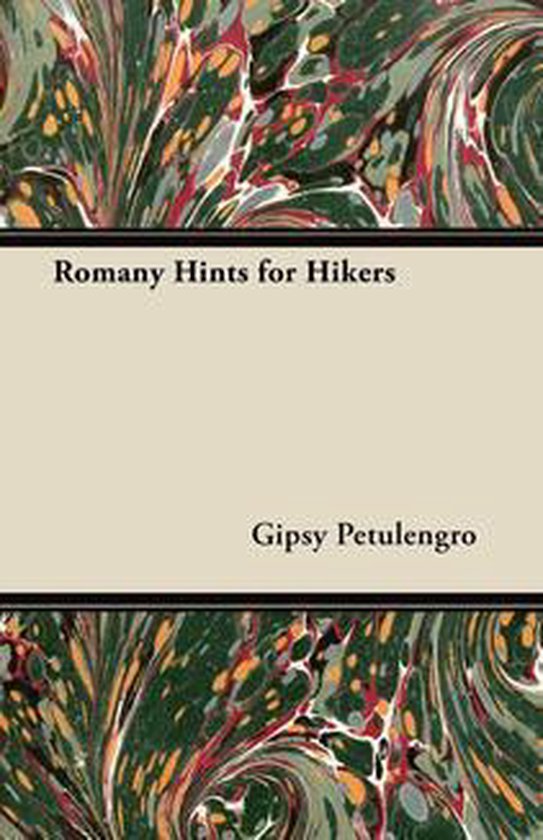 Romany Hints for Hikers - cover