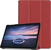 Tri-Fold Book Case - Samsung Galaxy Tab S4 10.5 Hoesje - Bruin