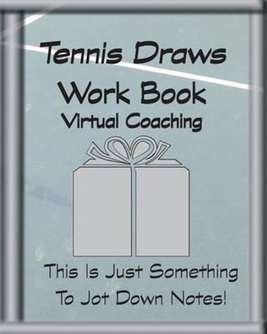 Tennis Draws Work Book Virtual Coaching - cover