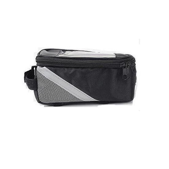 17cm Touchscreen Fietsframe Tas - Grote Enkele Afneembare Frametas - Met Frame Smartphone / iPhone / Samsung Mobiele Telefoon Houder Afneembaar - Waterdicht - MTB/Race/trekking van Avento — afbeelding 4