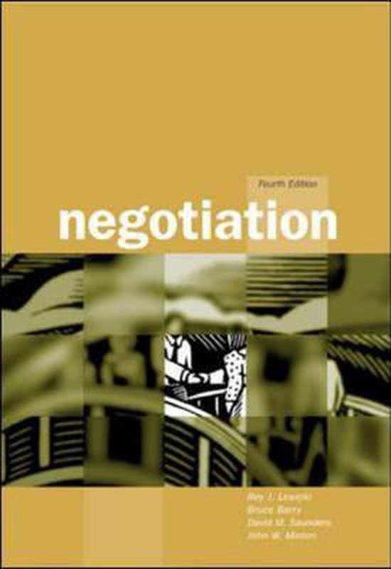 Negotiation - cover