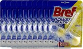 Bref Power Aktiv - Lemon - WC Block - 10 x 50gr - Voordeelverpakking