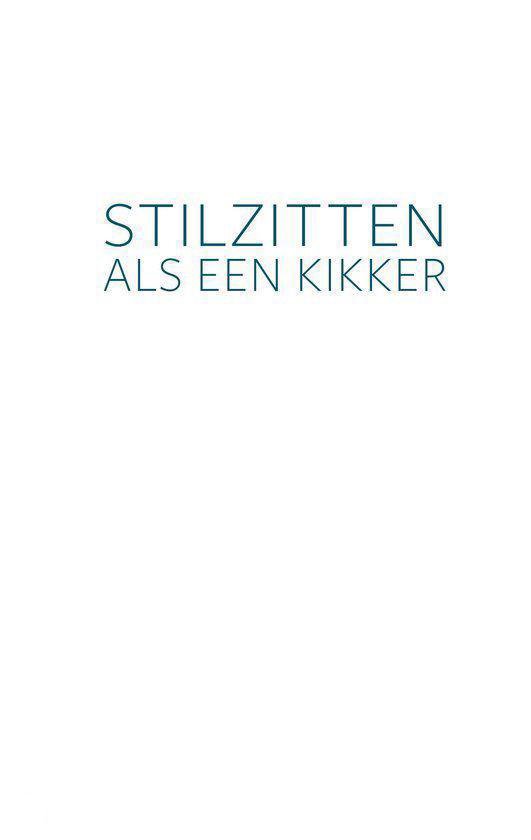 Titelpagina "Stilzitten als een kikker".