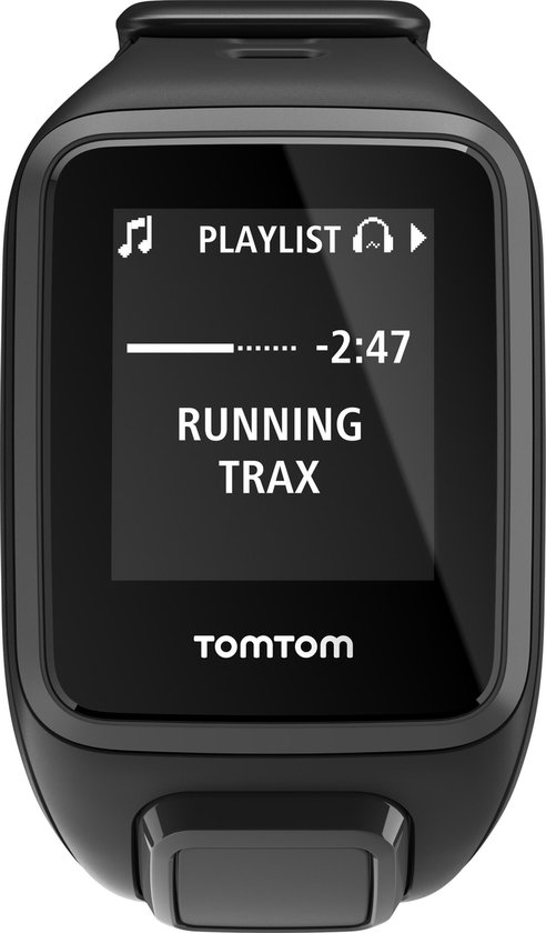 criticus Raak verstrikt uitvinding TomTom Runner 2 Music GPS Watch + BT Headphones - black / anthracite -  small | bol.com