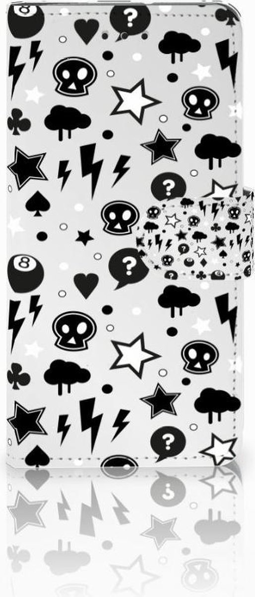Telefoonhoesje met Naam Motorola Moto G7 Play Silver Punk