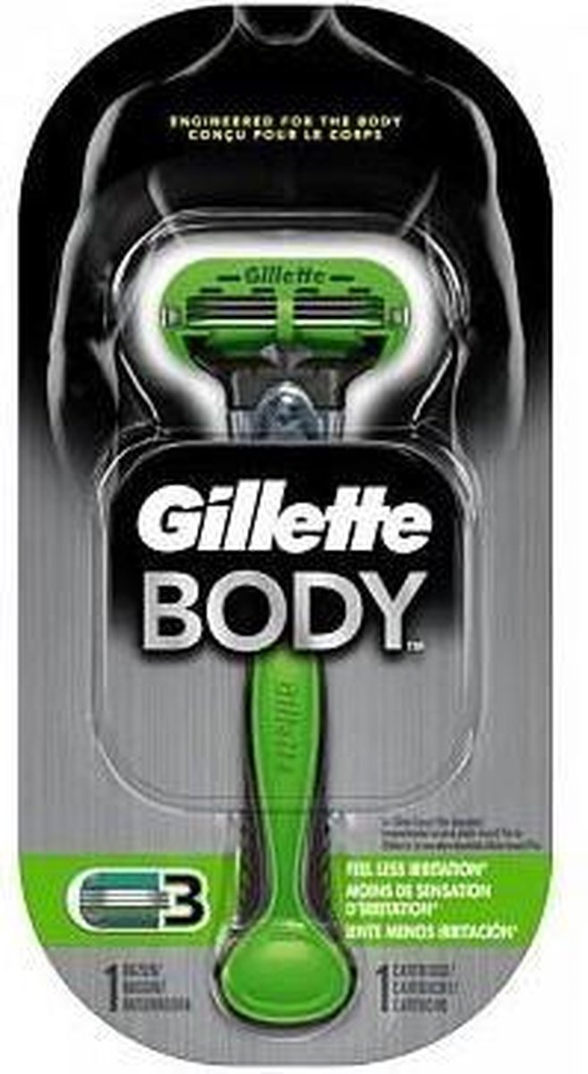Gillette Body Scheerapparaat + 1 scheermesje - Gillette