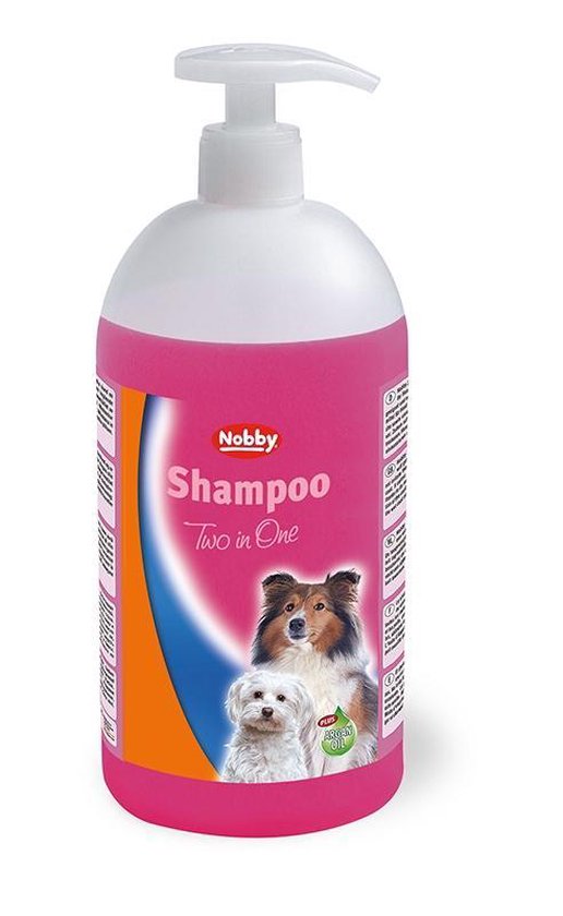 Bol Com Nobby Shampoo Two In One Hond Met Arganolie 1000 Ml