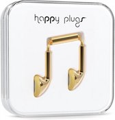 Happy Plugs Earbud Gold In-ear Stereofonisch Bedraad Goud mobiele hoofdtelefoon