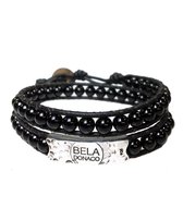 Bela Donaco Heren armband classic B10 Sterling Zilver