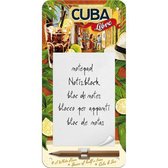 Cuba Libre - notitieblok magnetisch, Metaal