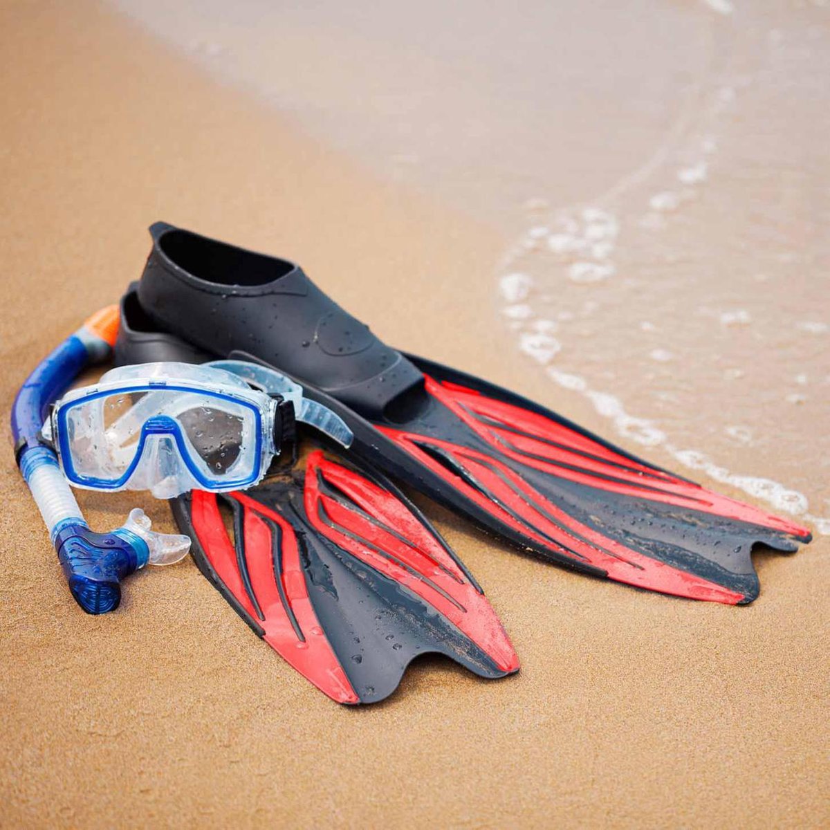 Zwemvliezen »Admiral« Duikvinnen / duiken / zwem masker / snorkel