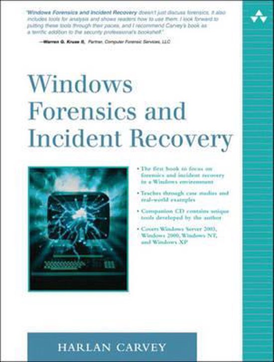 Windows Forensics And Incident Recovery - cover