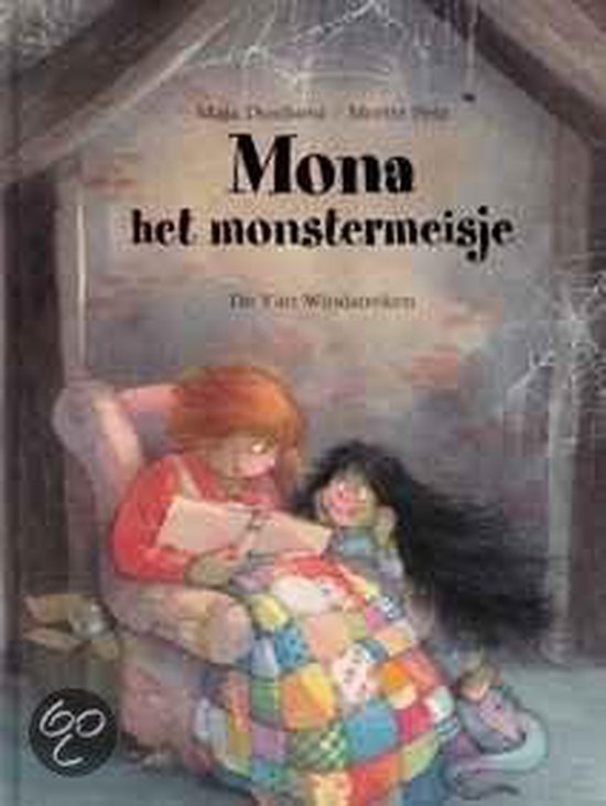 Cover van het boek 'Mona, het monstermeisje'