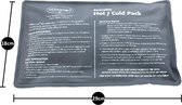 Warm en koud kompres (hot-cold pack) - 3 stuks – herbruikbaar- standaardformaat (18 x 29cm) - hulpmiddel tegen spierpijn, stijve spieren en fysieke pijnen - ObboMed MV- 5430