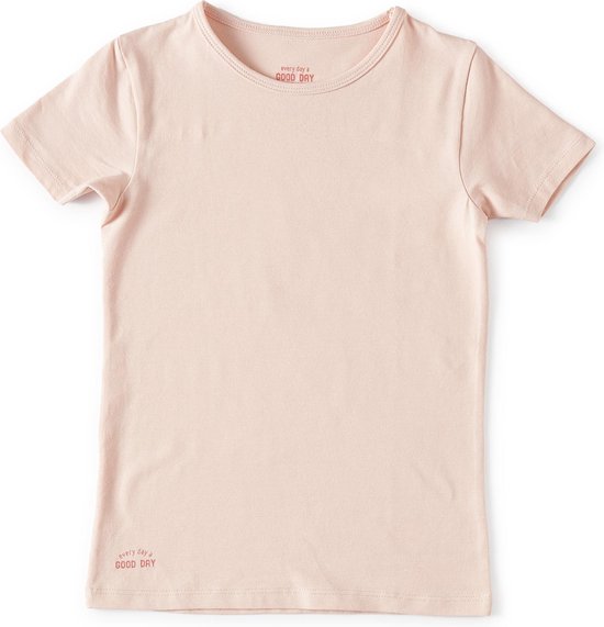 Little Label - meisjes - T-shirt - lichtroze - maat 146/152 - bio-katoen