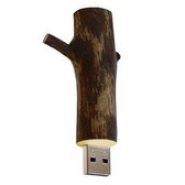 Clé USB Ulticool Branch Nature - 16 Go - Bois - Marron