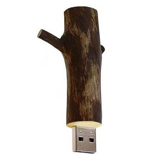 Clé USB 16Go – Vert Jaune