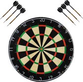 A-merk dartbord (best getest) - met 2 sets 22 gram - dartpijlen - dartset - darts pijlen - dartbord