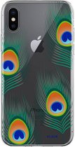 FLAVR iPlate Peacock Apple iPhone X / Xs colourful
