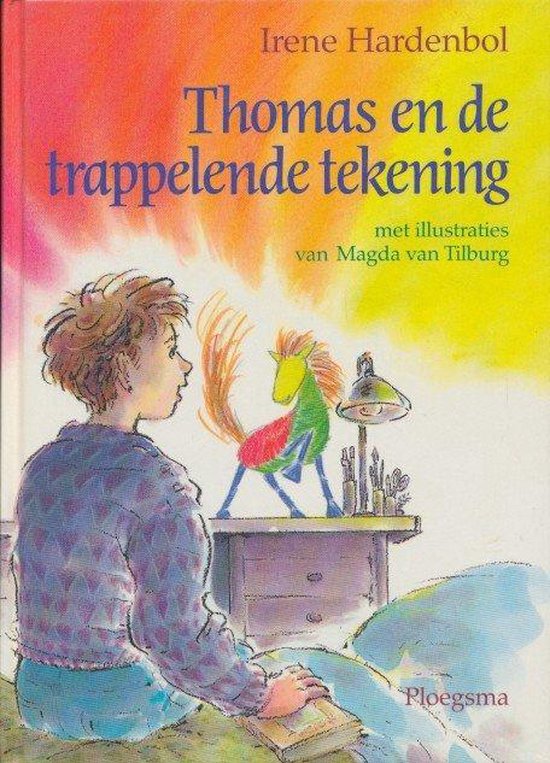 Foto: Thomas en de trappelende tekening