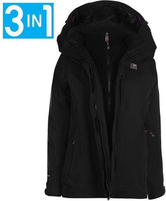 Karrimor 3 in 1 Winterjas - Dames - Black - S (10)