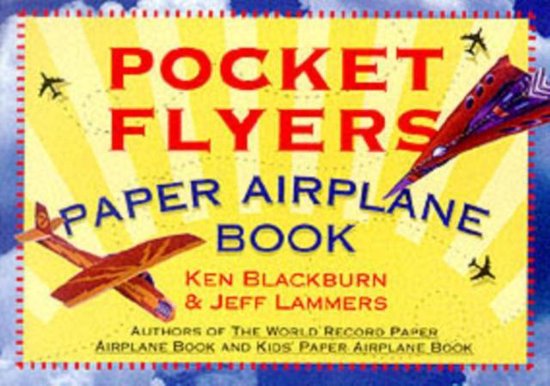 Pocket Flyers Paper Airplane Book - cover