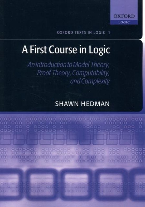 First Course In Logic - cover