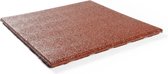Granuflex rubber tegel rood 500 x 500 x 25 mm
