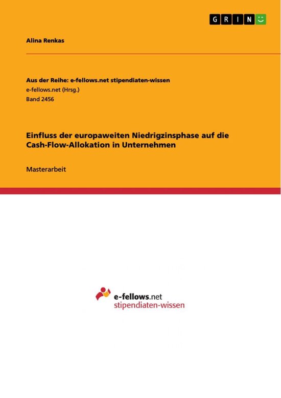 Foto: Einfluss der europaweiten niedrigzinsphase auf die cash flow allokation in unternehmen