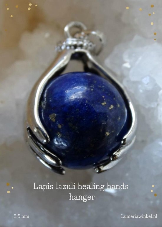 Foto: Helende handen lapis lazuli