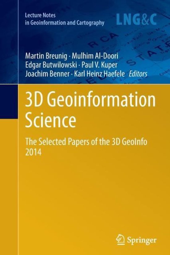 3d Geoinformation Science - cover