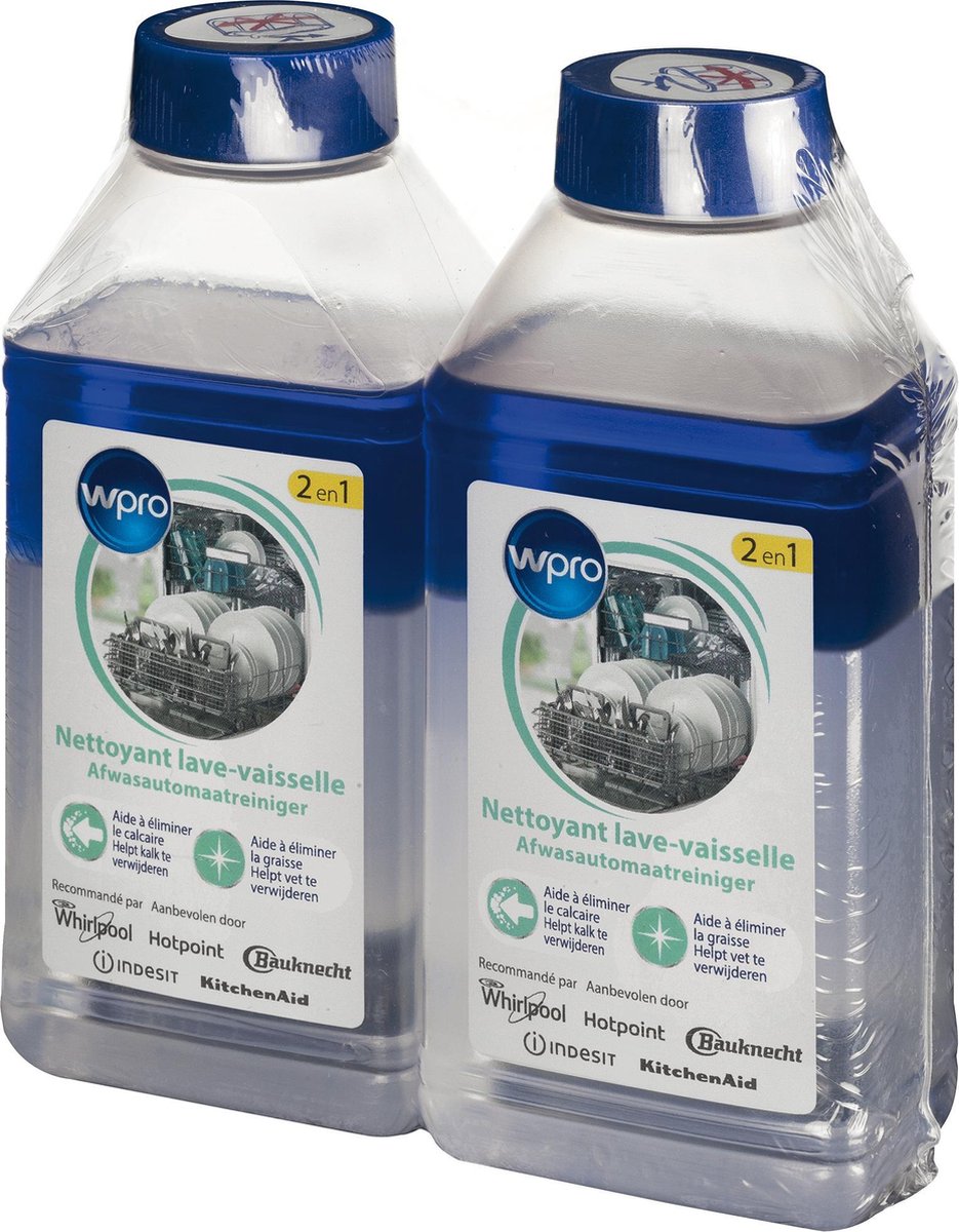 WPRO Vaatwasser Reiniger 2x250