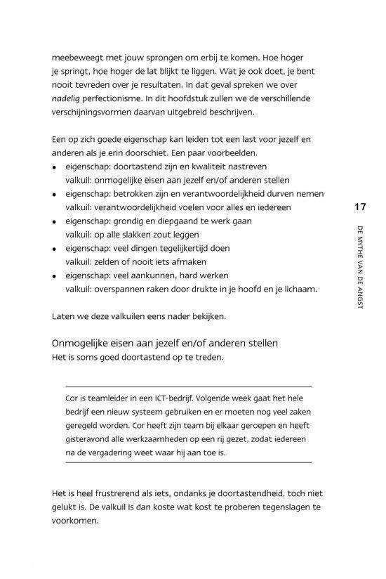 De mythe van 1 - De mythe van perfectionisme