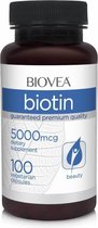 Biotine 5.000 mcg vegetarische capsules (100 capsules)