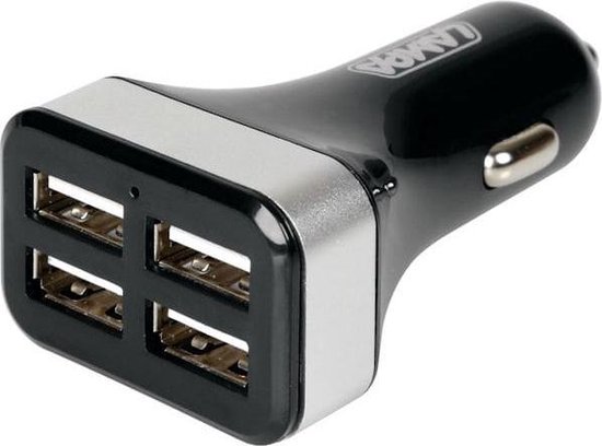 USB Lader 4 Poorten 4800mA 12/24V | bol.com