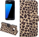 Panter luipaard agenda wallet hoesje Samsung Galaxy S7