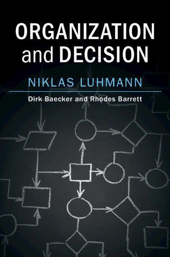 Organization and Decision - cover