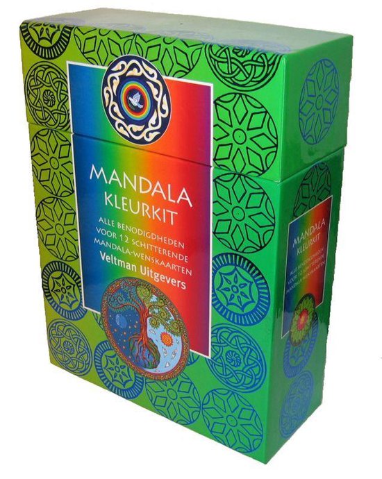 Cover van het boek 'Mandala kleurkit'