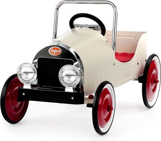 Baghera Classic Retro Trapauto Wit