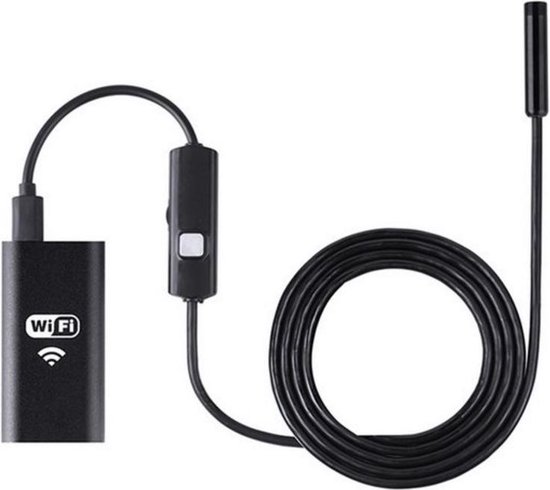 WIFI Endoscoop 1 meter FULL HD Camera met LED Voor Android Smartphone /  Tablet / PC /... | bol.com